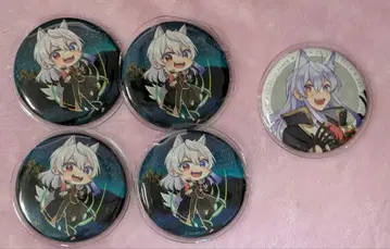 컬러풀 피치 별이 내리는 밤 피치자리 소원 캔뱃지 5개