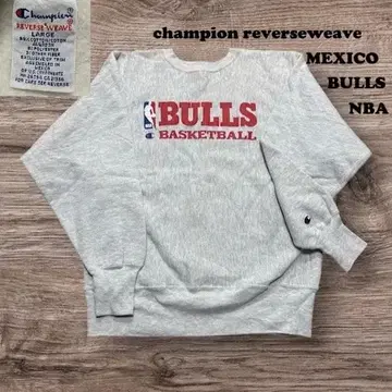 90s champion 리버스 위브 NBA BULLS 불스 L