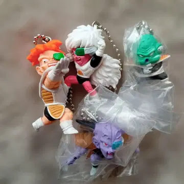 udm 드래곤볼 키링 기뉴 특전대 4체 세트