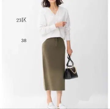 23구 텐셀 스트레치 타이트 스커트 38 사이즈 워셔블