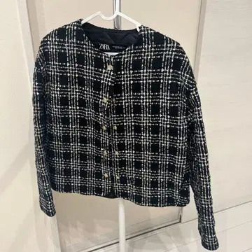 자라 퀼팅 아우터