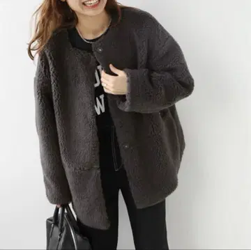 JOURNAL STANDARD relume 워셔블 보아 머플러 포함