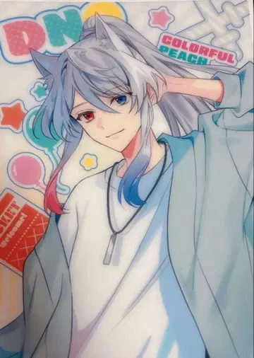 컬러풀 피치 에니마이 복권 돟누쿠 책받침