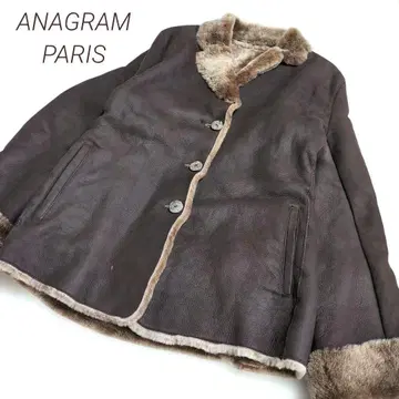 [ ANAGRAM PARIS ] 양가죽 자켓 프랑스제 루즈핏