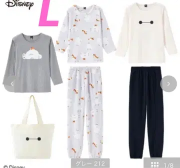 베이맥스 해피백 룸웨어 파자마 L 디즈니픽사