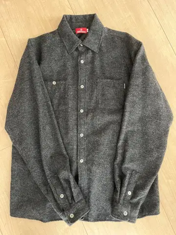 Hellrazor 그레이 긴팔 셔츠 L