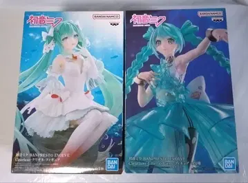 하츠네 미쿠 클리오네 EmeraldGem 피규어 2종 세트