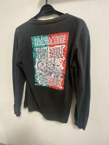 MAN WITH A MISSION 롱 슬리브 티셔츠