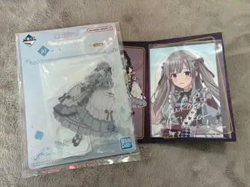 샤니마스 제일복권 유타니 키리코 아크릴 스탠드 안내문 세트