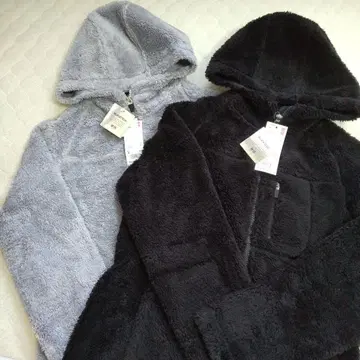 UNIQLO 블록테크 플리스 후드티 2벌 세트
