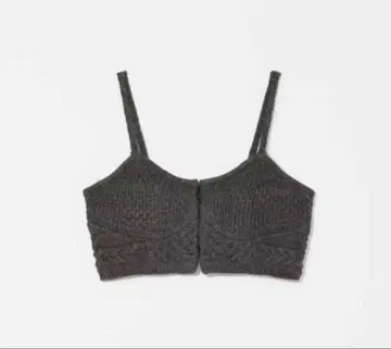 [ eaphi ] MIX PATTERN KNIT BUSTIER