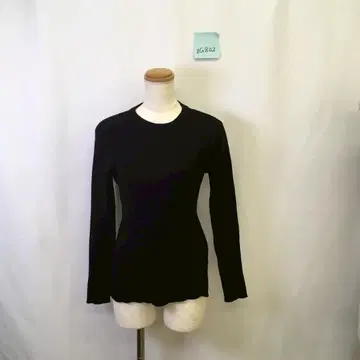 zG802 [ F ] INTERPLANET 니트 무지 긴팔 크루넥