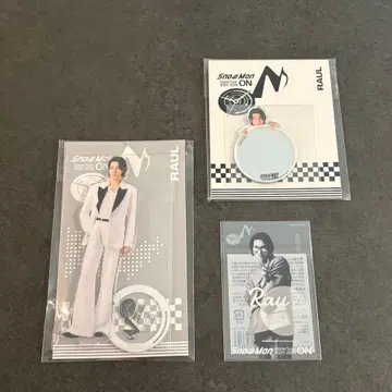 SnowMan Dome Tour ON 라울 굿즈 3점