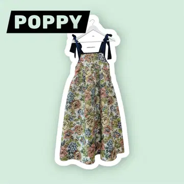 POPPY 포피 고블랑 리본 드레스 원피스 아사기니뇨