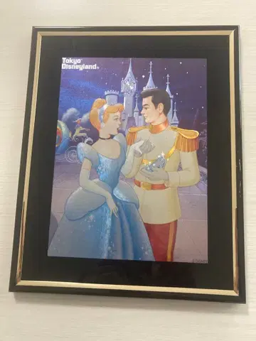 도쿄 디즈니랜드 신데렐라 아트 프레임