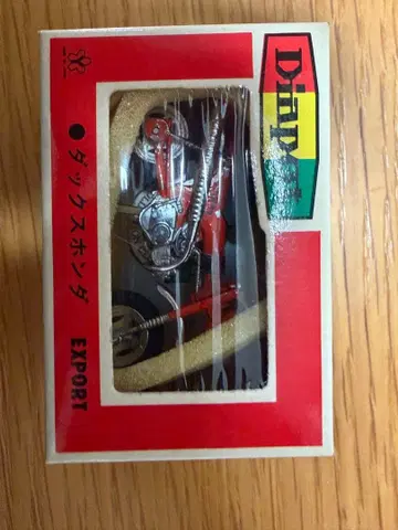 닥스 혼다 1/18 미니카 오렌지