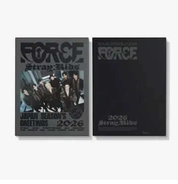 공식 Stray Kids JAPAN 시즌 그리팅 2026 'FORCE'