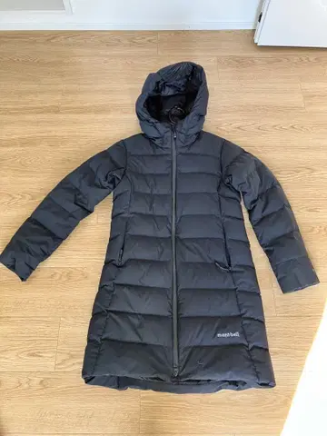 mont-bell 코르티나 다운 코트 XS 후드 부착 블랙