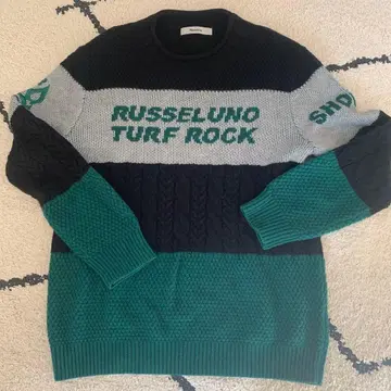 러셀 사이즈 6 골프 니트 스웨터 새상품급
