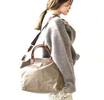 BONFANTI 2WAY 나일론 토트 백 BONFANTI 카키