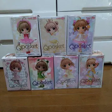 Qposket 카드캡터 사쿠라 7종 세트