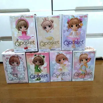 Qposket 카드캡터 사쿠라 7종 세트