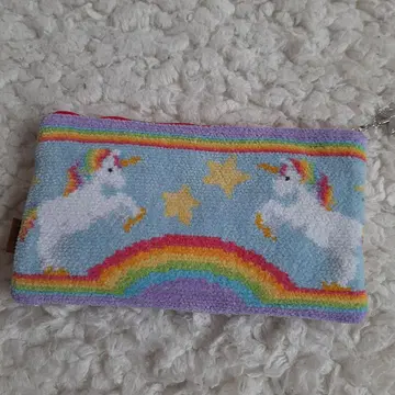 FEILER 펜 케이스 파우치 슈니르 직물 유니콘 페이러