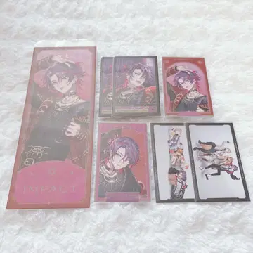 니지산지 VOLTACTION 와타라이 히바리 사진풍 카드 티켓풍 카드