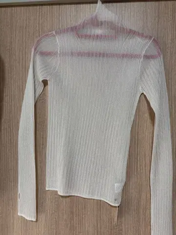 미사용 새상품 RANDA 란다 라메 시어 티셔츠