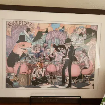 원피스 아트 프린트 프레임 포함