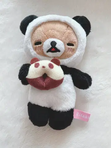 [한정 상품] 리락쿠마 팬더 걸이 봉제 인형 [레어]