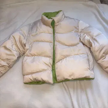 팔로마 울 아이보리 그린 다운 자켓