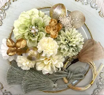 한정판 성인식 졸업식 시치고산 사전 촬영 머리 장식