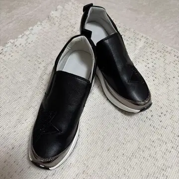 통굽 스니커즈 블랙