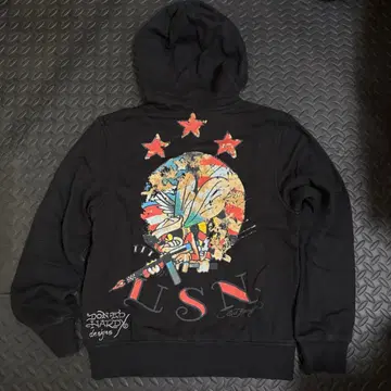 Ed Hardy 에드하디 후드티 블랙