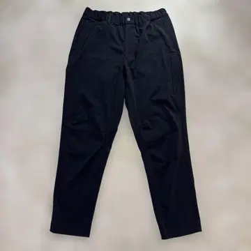 TFW49 블랙 L 스트레치 와이드 카고 팬츠