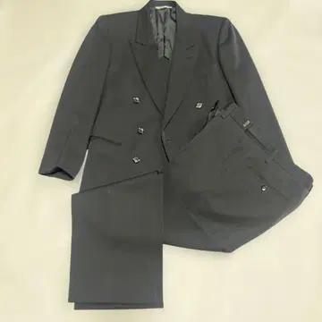 남성용 더블 수트 겨울 상품 울 100% A4