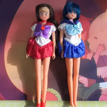 세일러문 세일러 머큐리 세일러 마즈 인형