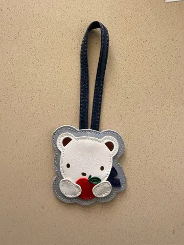 미사용 파밀리아 곰 캐릭터 키링