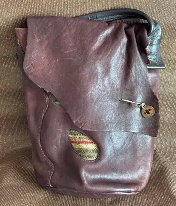 다크 브라운 가죽 백