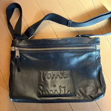 Paul Smith 블랙 가죽 숄더백