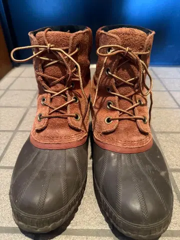 SOREL 하이컷 스노우 부츠 브라운