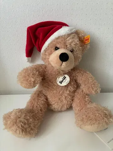 Steiff 슈타이프 테디베어 봉제 인형 Fynn 핀 산타