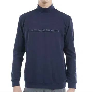 로사센 마이크로 플리스 모크넥 셔츠 네이비 50