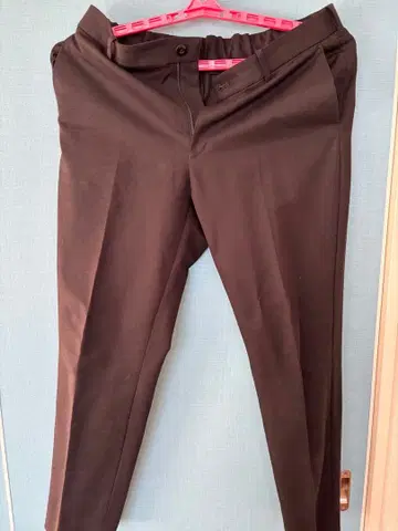 PLST 블랙 슬랙스 XL