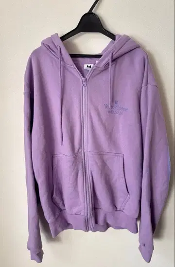 BTS 부산 콘서트 퍼플 후드 부착 후드티 M