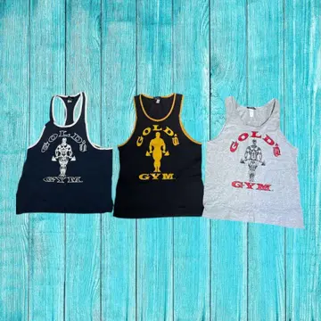 골드짐 탱크탑 3장 세트 센바 요시마사