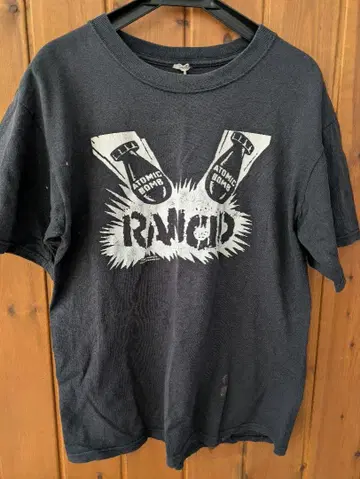 Rancid 원폭 디자인 T셔츠 atomic bomb