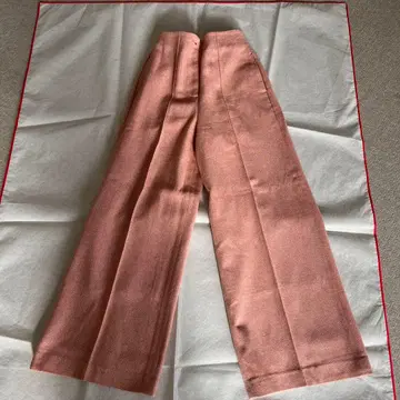 PLST 헤링본 와이드 팬츠 XS