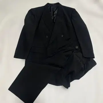 남성용 더블 수트 겨울 상품 울 100% B4